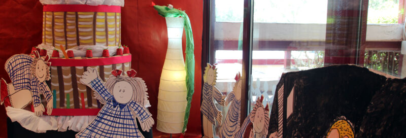 Els decorats de Sant Jordi comencen a prendre forma