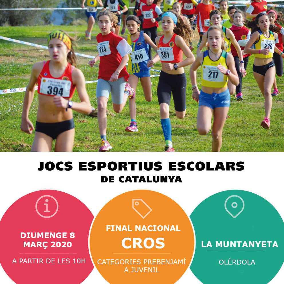Horaris i Circuits Final Nacional de Cros
