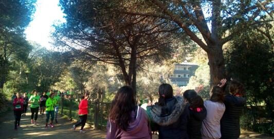 Voluntaris al Trail Pedralbes