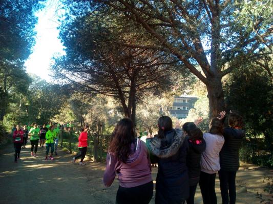 Voluntaris al Trail Pedralbes
