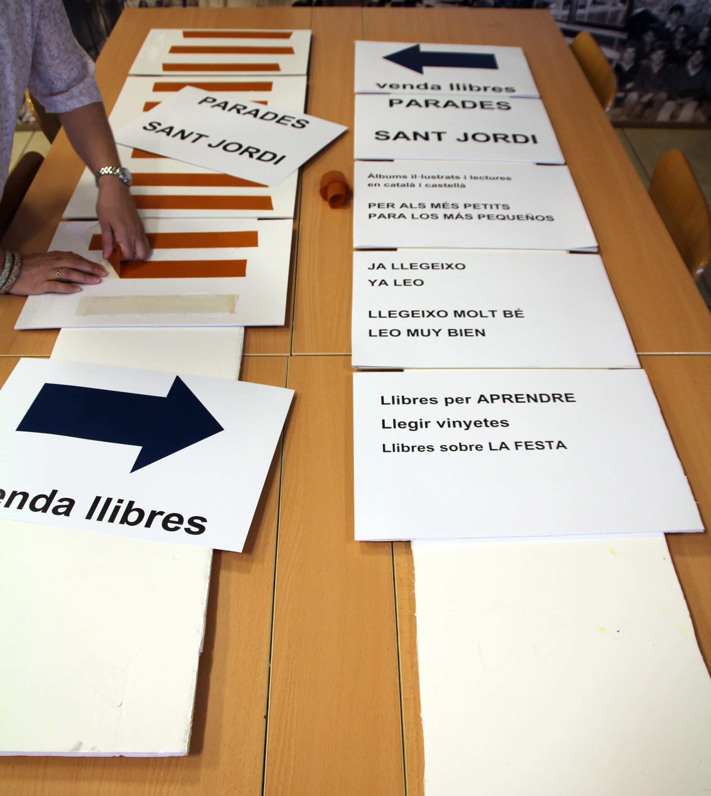 Trobar un llibre interessant per Sant Jordi