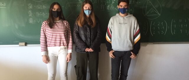 Tres alumnes classificats per la Olimpiada Matemática Española