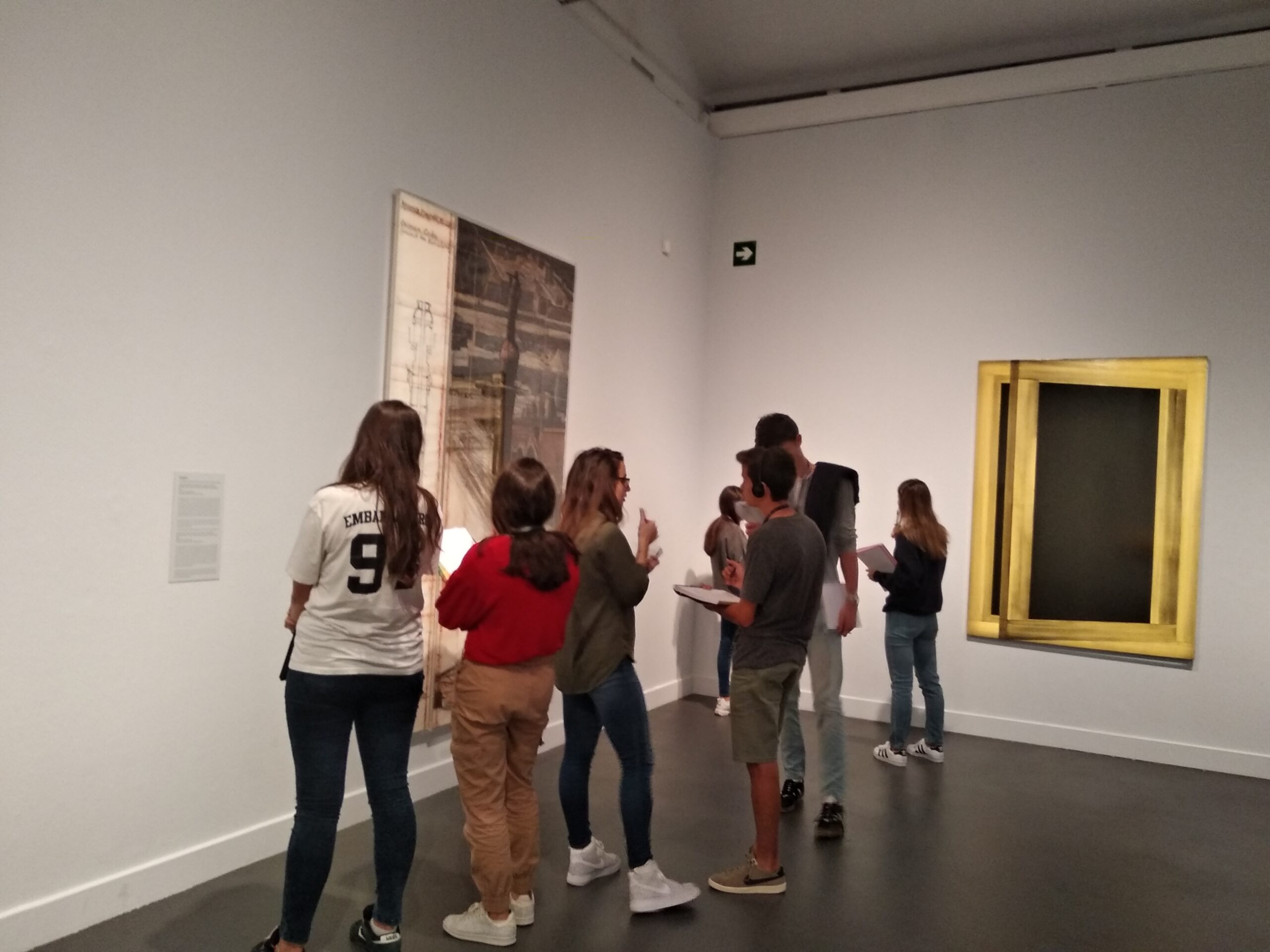 Primera visita del Practicum d'Art
