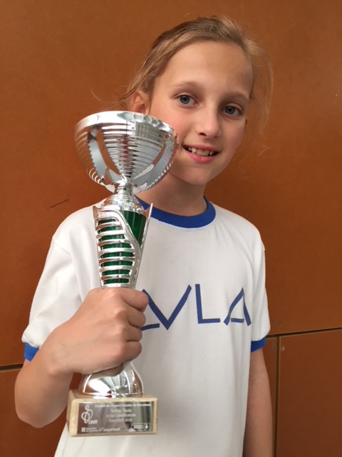 Iris Castells primera classificada en la fase final de Tennis Taula