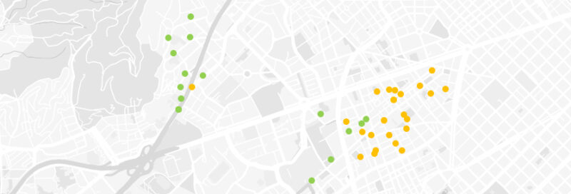 Nivells de contaminació atmosfèrica a les escoles