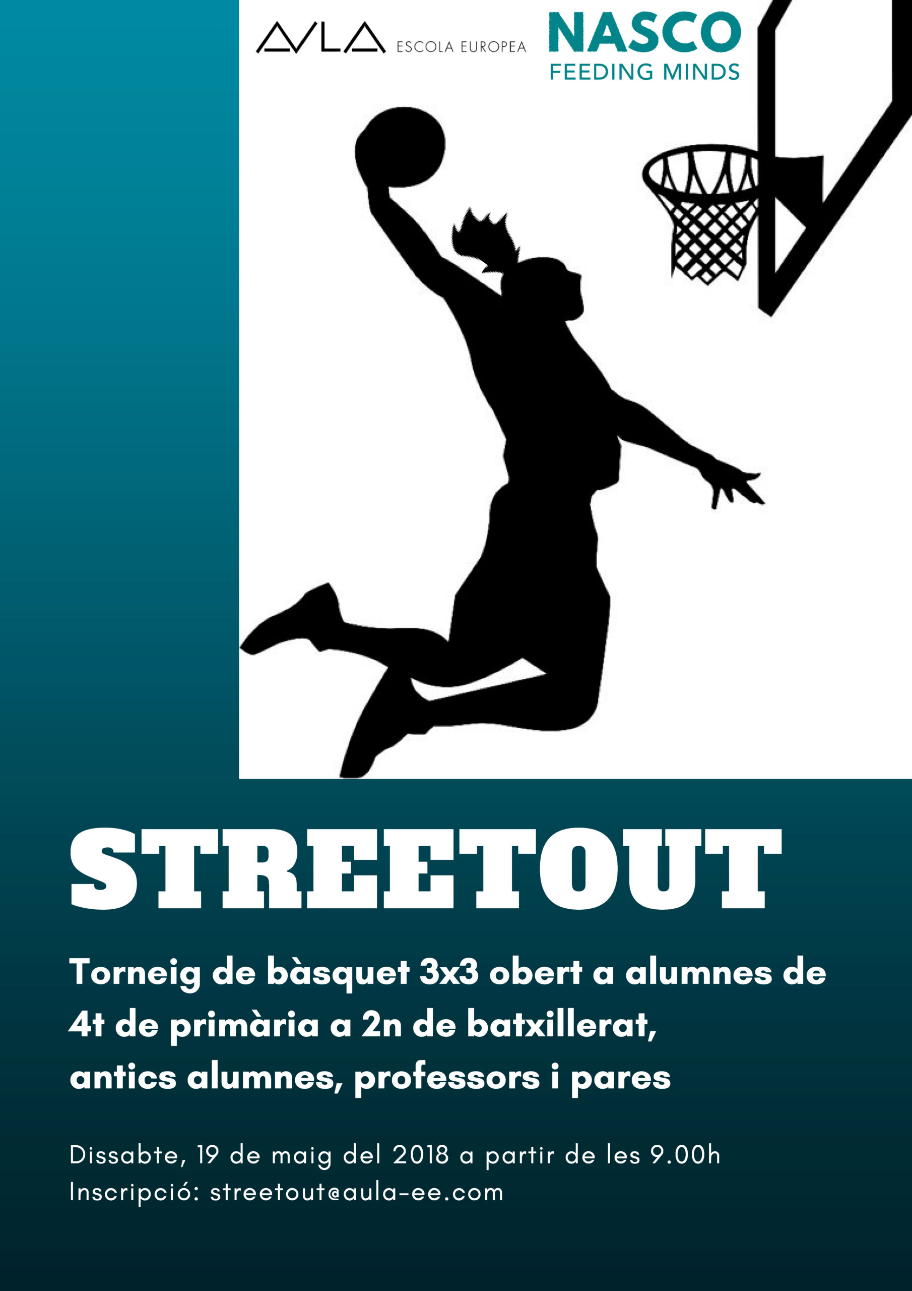 19 de maig: Basket Streetout a Aula