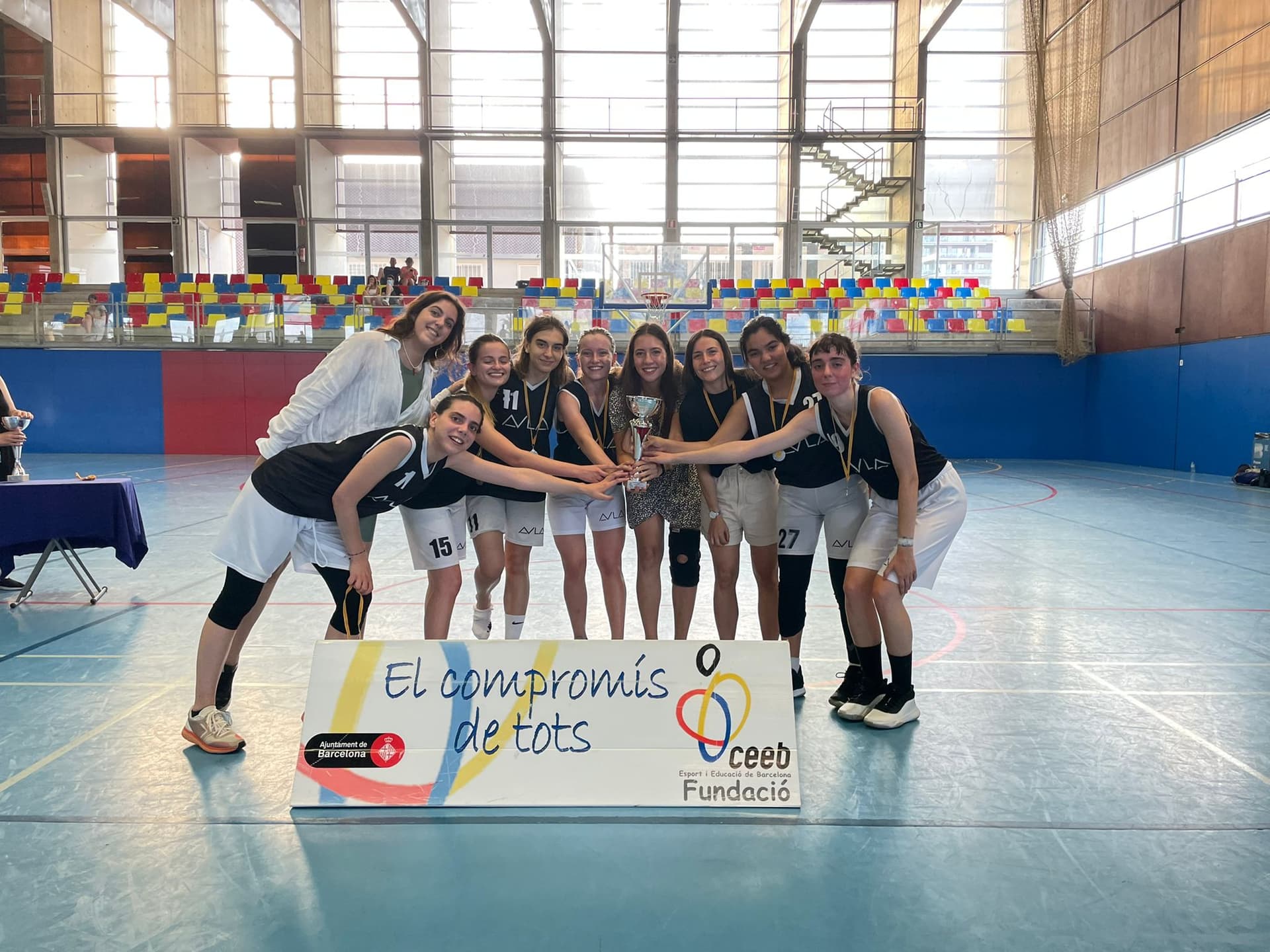 Lliga Jove bàsquet, sotscampiones de Barcelona