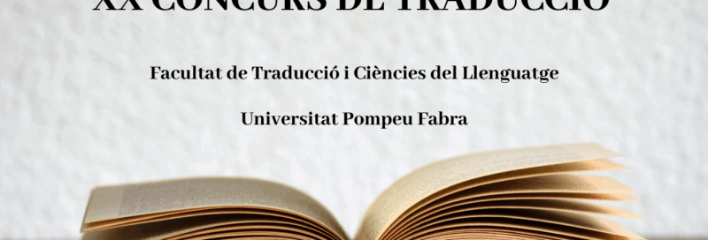 Dues alumnes de batxillerat finalistes al XX Concurs de Traducció de la UPF